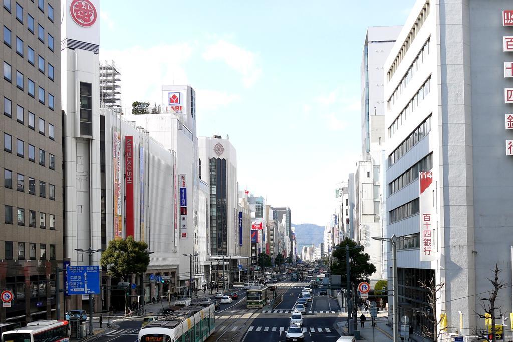 Via Inn Hiroshima Kanayamacho Exteriör bild